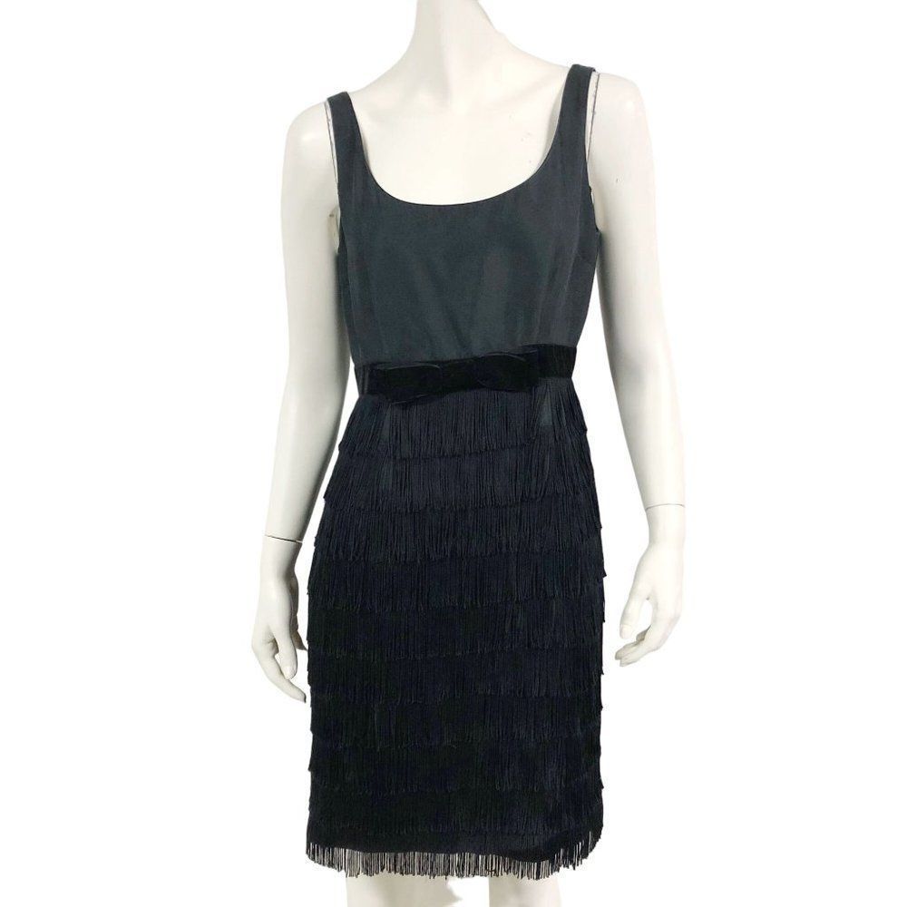 Kate Spade Retro Fringe Dress 1960s Christmas Cocktail Party Holidays